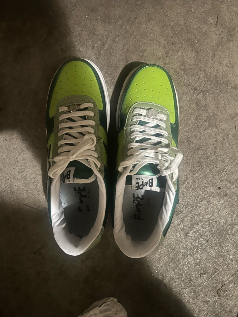 Bapesta Low M1 'Color Camo Combo - Olive Drab'